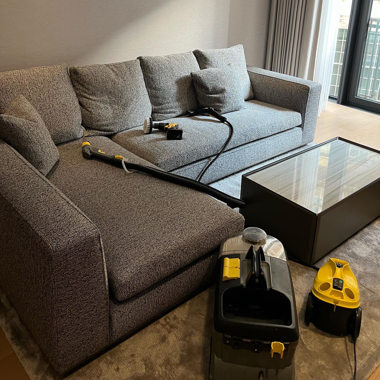 Upholstery Cleaning Work 1